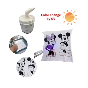Water Sensitive Ink Screen Printing Water Based Ink For Children's Picture Album And Umbrella
