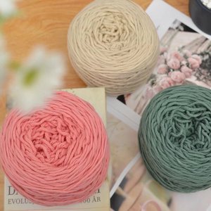 Fabrika fiyat 8 kat tığ Filament 200g 100% akrilik tıknaz fantezi iplik dokuma için boyalı desen ile yüksek büküm el örgü - Product Image 4