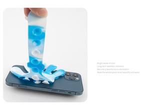 Nouveau jouet anti-stress en silicone à ventouse Squido Pop Fidget Squidopop pour enfants et adultes - Product Image 5