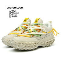 Chaussures de course décontractées tendance pour hommes, baskets à semelle épaisse, style papa, avec logo personnalisé, pour couple