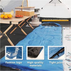 <span class=keywords><strong>Sacco</strong></span> <span class=keywords><strong>a</strong></span> <span class=keywords><strong>pelo</strong></span> WOQI per adulti e bambini con apertura per un facile accesso, caldo per 3 stagioni - Product Image 2