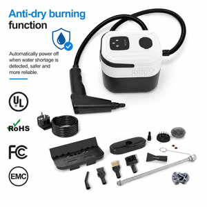 Limpiador a Vapor Portátil Diman con Certificación CE, 120°C, 1500W, 3 Bares de Presión, Tanque de 1400ml/1700ml, Esterilización Física, 45 Minutos - Product Image 1