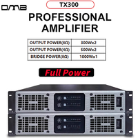 TX300 Caisson de Basses Audio Professionnel Extérieur Amplificateur de Puissance 14000 Haut-Parleurs Extérieurs
