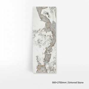 Dalles de porcelaine émaillée polie au design énigmatique, pierre frittée - Product Image 4