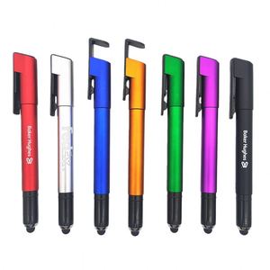 Bolígrafo Deportivo de Plástico con Luz LED, Económico, de Doble Función, con Logotipo Personalizado Impreso, para Regalos Promocionales y Publicitarios - Product Image 1
