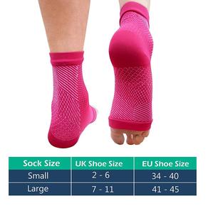 Calcetines de compresión de nailon para el pie, protector de tobillo y <span class=keywords><strong>talón</strong></span> para aliviar la <span class=keywords><strong>fascitis</strong></span> <span class=keywords><strong>plantar</strong></span>, para el 2017 - Product Image 5