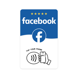 Carte PVC NFC avec puce intelligente et code QR 85,5x54mm – Carte de visite PVC pour demandes de commentaires clients - Product Image 6