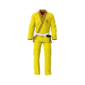 Kimono de Judo de Alta Calidad con Diseño de Logotipo Personalizado, Uniforme Elástico 100% Algodón Ligero para Artes Marciales Brasileñas, Traje de BJJ - Product Image 5