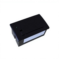 Imprimante thermique de reçus HS-QR71 58 mm à montage sur panneau, imprimante pour kiosque 203 DPI, RS232 TTL, rouleau de papier max. 39 mm