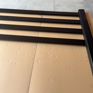 4 قضبان عالية الجودة مزرعة سوداء تعريشة سياج وبوابات للخيول - Product Image 3