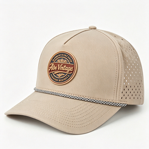 Factory Custom 6 Panel High Quality Unisex Cotton <b>Vintage</b> Custom Logo Embroidery Baseball <b>Caps</b> - Product Image 3