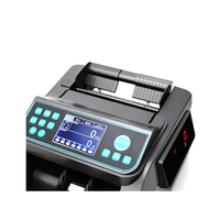 Compteur de billets portable haute vitesse de qualité bancaire pour devises mixtes EURO – Compteur de billets mixtes pour banques
