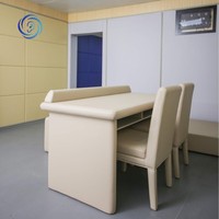 Ensemble complet de protection intégrée en mousse nano anti-collision de qualité E0, écologique, pour table, chaise, lit et toilettes en milieu carcéral