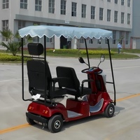 Scooter de transport électrique personnel de haute qualité véhicules de mobilité à 4 roues avec CE