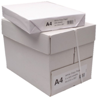 Papier de bureau blanc pour photocopieur A4 80 grammes papier de copie 80G Excellent papier a4 210x297mm dans un emballage en carton