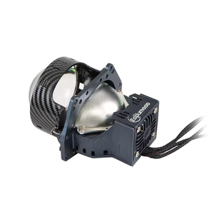 JHS haute qualité 3 pouces <span class=keywords><strong>70W</strong></span> Bi projecteur lentille phare salut feux de croisement Led H4 3 "Biled Laser <span class=keywords><strong>H7</strong></span> moto phare - Product Image 4