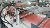DLQ-700 En Polyéthylène sac faisant la machine en plastique en gros en plastique poche plate auto. Machine de fabrication de sacs à découper, thermocollage à chaud