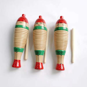 Instruments de percussion Orff de marque OEM/DOMI en gros, instruments de musique en <span class=keywords><strong>bois</strong></span> de type scie, jouet modèle G-YWT01 20/30/38 cm - Product Image 2