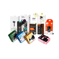 Boîte en papier personnalisée pour emballage de produits électroniques de luxe (câbles de données, souris, écouteurs, chargeurs, appareils électroménagers) – Impression sur mesure pour marques
