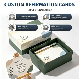 <span class=keywords><strong>Carte</strong></span> d'affirmation personnalisée avec logo sur mesure, design personnalisé, mots positifs, amour-propre, santé mentale, <span class=keywords><strong>psychologie</strong></span>, éducation, cadeau - Product Image 1
