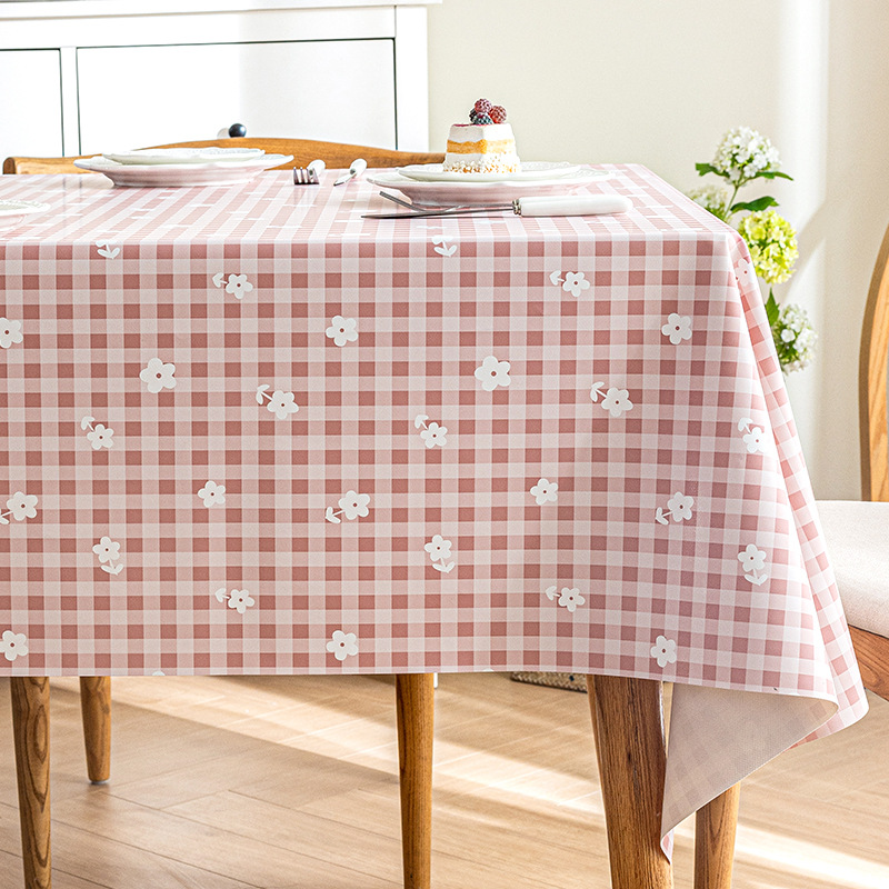Fresh little checkered pattern - pink