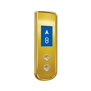 Elevator-Aufzug-Ersatzteile Zubehör | goldenfarbene Landung-Betriebsvorrichtung | LOP COP HOP-Steuerungssystem