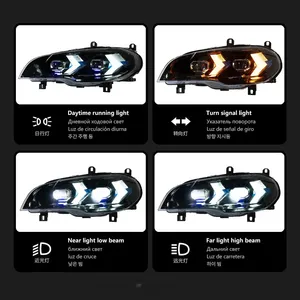 StarNav Headlight Assembly for 2007-2013 E70 Lci Car <b>Styling</b> <b>Head</b> Lamp with LED Headlights Eye DRL Signal Lamp Turn Signal - Product Image 4