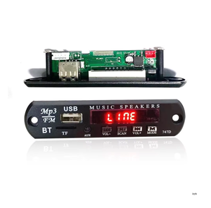 Placa decodificadora Bluetooth 5,0, módulo de Audio estéreo, altavoz ajustable de volumen, Amp después de conectar la alimentación, el azul - Product Image 3