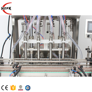 HZPK Máquina Llenadora Automática de Botellas de 5 Galones para Líquidos Viscosos, Pasta, Miel, con Bomba de Rotor de 4 Cabezales, Fabricante - Product Image 4