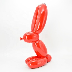 Fabbrica in fibra di vetro palloncino cane <span class=keywords><strong>disegno</strong></span> a mano scultura di cane per la decorazione della casa Pop Art resina animale statua nuovo cane palloncino Desgin - Product Image 3