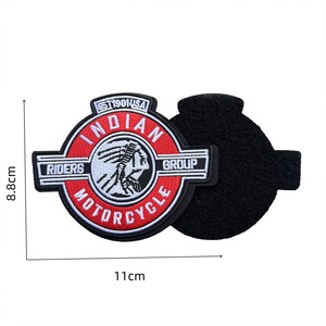 Écusson Brodé en Feutre 3D Tête d'Aigle Rétro Américain, Écusson Tissé <span class=keywords><strong>pour</strong></span> Chapeau, Sac, Décoration et Badge <span class=keywords><strong>Velcro</strong></span> Indien - Product Image 5