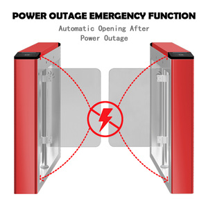 Tự động thông minh nhận dạng khuôn mặt Swing rào cản cổng công ty nhập cảnh và thoát turnstile - Product Image 2
