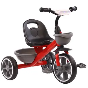 Hot sales baby tricycle children toys with music and light/ ride on baby walker tricycle