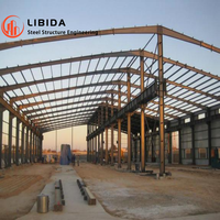 Estructura Metálica Prefabricada para Almacén/Taller/Hangar/Edificio de Estructura de Acero