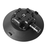 Support de voiture à ventouse de 6 pouces avec écrous M6 M8 1/4" 3/8", support de caméra mobile à ventouse OEM ODM