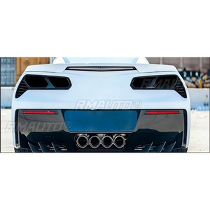 Pour Chevrolet Corvette C7 2014-2019 : Cache-phares arrière extérieurs, couvercles de feux arrière, accessoires de décoration pour feux arrière - Product Image 3