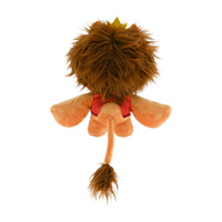 Peluche Lion Personnalisée de Haute Qualité, Faible MOQ, OEM ODM, Animal en Peluche Doux avec Queue en Peluche