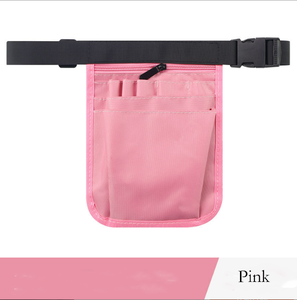 Sac de taille d'infirmière stockage d'outils pour coiffeur technicien docteur barbier-ceinture en nylon fermeture éclair étanche unisexe - Product Image 5