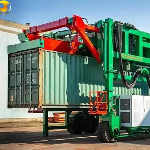 Hot in Australia Container Tilting 20ft 40ft container turner For Barn Material Loading and Unloading Equipment