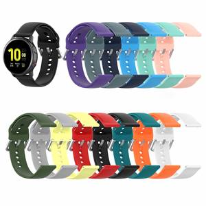 Bracelet de montre intelligent et accessoires Bracelet de montre de sport Bracelet de montre en silicone 20 MM pour Samsung Active 2 - Product Image 6
