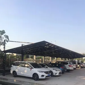 고품질 옥외 알루미늄 차 헛간 중국 공장 출구 간이 차고 닫집