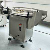 600mm 900mm 1200mm Abmessung Rotations akkumulation tisch aus Edelstahl und Flaschen entschlüsse ler