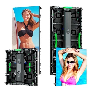 Layar LED Sewa Luar Ruangan Fleksibel Lengkung Tetap 500*1000MM Hd P2 P2.97 Label Pribadi Kustom Dengan Grosir Spot - Product Image 6