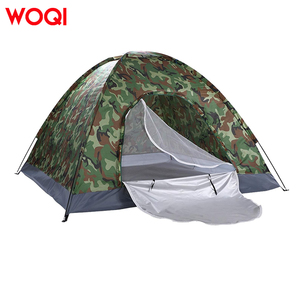 <span class=keywords><strong>Tenda</strong></span> da <span class=keywords><strong>Campeggio</strong></span> Impermeabile e Anti-UV per Una Persona Woqi, <span class=keywords><strong>Tenda</strong></span> <span class=keywords><strong>Estiva</strong></span> in Nylon per Viaggi all'Aperto, Design Mimetico per Famiglie - Product Image 4