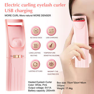 Rizador de Pestañas Profesional con Calor y Almohadilla de Silicona de Repuesto, Herramienta para Rizar Pestañas para Mujeres, Pestañas Naturales de Larga Duración - Product Image 3