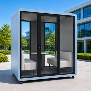 Cabine insonorisée mobile personnalisée pour bureau, diffusion <span class=keywords><strong>en</strong></span> direct sur les réseaux sociaux, <span class=keywords><strong>chambre</strong></span> insonorisée, cabine téléphonique insonorisée - Product Image 3