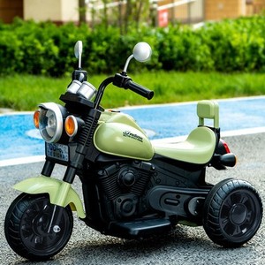 Tricycle électrique pour enfants, jouet à roulettes rechargeable pour enfants de 1 à 3 ans, couleur bleu orange - Product Image 4