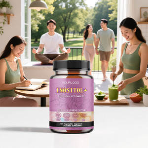 Integratore di Inositolo in Capsule con Vitamina D3 e Folato per l'Equilibrio Ormonale, la Fertilità Femminile e la Salute della Pelle, per Adulti Vegetariani - Product Image 2