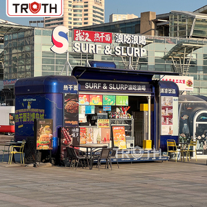 Remorque de cuisine mobile entièrement équipée Truth, chariot à hot-dogs et chariot à glaces, utilisable comme camion-remorque alimentaire - Product Image 5