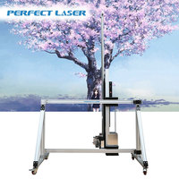 3D duvar yazıcı makinesi fiyat baskı için mürekkep püskürtmeli yazıcı Flatbed yazıcı baskı dükkanları reklam şirketi çok renkli Ricoh